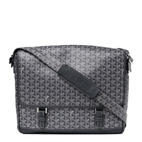 goyard grand bleu gm|GOYARD Grand Blue GM Grey 861497 .